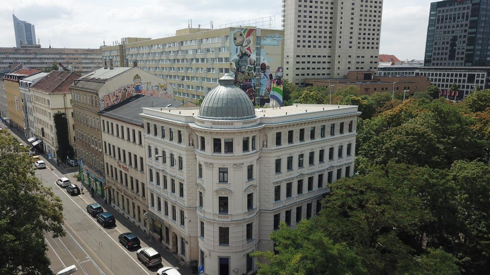 #Stylische / Moderne Wohnung Im Leipziger Zentrum Dg Links Eksteriør bilde
